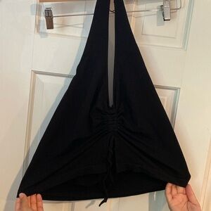 Suzette collection black top. Size M/L